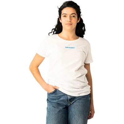 Bauer Dámske tričko Core WMNS Graphic Tee White
