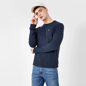Image 1 of Jack Wills Мъжка тениска Jack Wills Sandleford Long Sleeve T-Shirt Mens - Navy