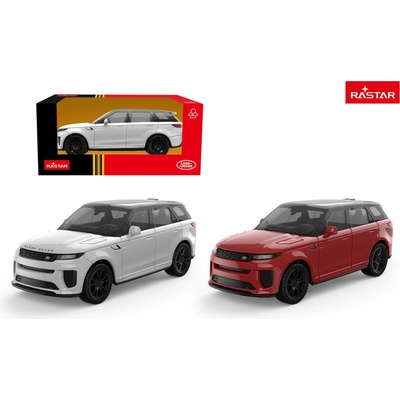 Kovové autíčko Range Rover Sport SV RASTAR 1:43 červené - 1 kus