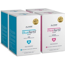 Aliver PinkFertil Plus + BlueFertil Plus 180 + 240 kapslí