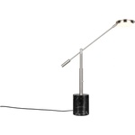 Trio Select LED настолна лампа в черен и сребрист цвят (височина 65 cm) Fiore - Trio Select (554610107)