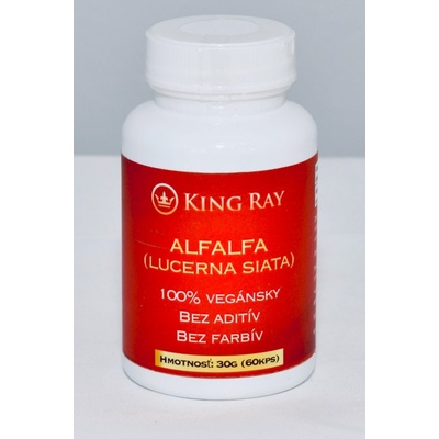 Kingray ALFALFA lucerna siata 60 kapsúl