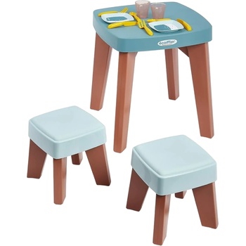 Image 1 of Ecoiffier Игрален комплект Ecoiffier - Маса със столчета и прибори (7600001687)