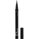 Dior Diorshow On Stage Liner tekuté očné linky v pere vodeodolné 096 Vinyl Black 0,55 ml
