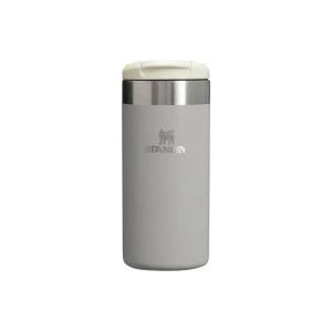 STANLEY 1913 Aerolight Transit Thermo Mug 0.35L - Keeps Hot for 4 Hours - Dishwasher Safe - Coffee Mug To Go Leak-Proof - Compatible with Common Car Drink Holders - Charcoal - 100000111519