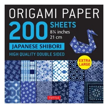 Tuttle Publishing Origami Paper 200 sheets Japanese Shibori 8 1/4" (21 cm)