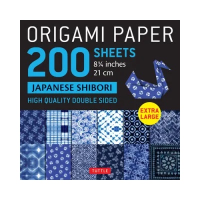 Tuttle Publishing Origami Paper 200 sheets Japanese Shibori 8 1/4" (21 cm) | Tuttle Publishing