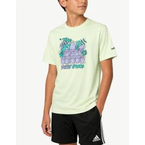 Adidas Originals Graphic Stoked Beach Tee Lime