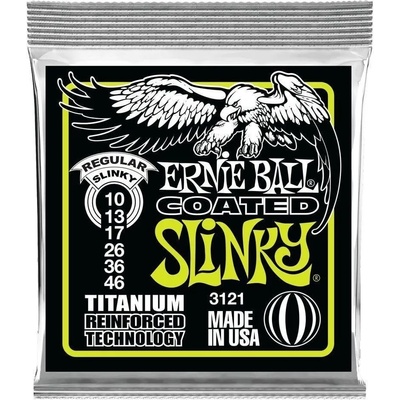 Ernie Ball 3121 Coated Slinky Струни за електрическа китара (P03121)