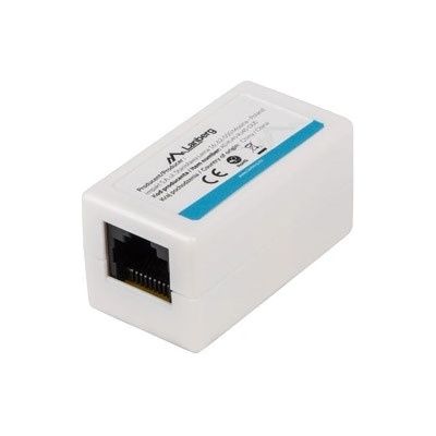 Lanberg RJ-45 конектор Lanberg Cat. 5e, inline coupler - AD-RJ45-RJ45-OU5 (AD-RJ45-RJ45-OU5)