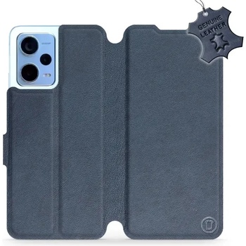 Pouzdro Mobiwear Flip Xiaomi Redmi Note 12 5G - Modré - L_NBS