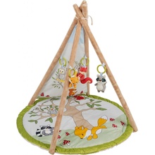 Lupilu Dětská hrací deka s hrazdičkou teepee