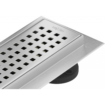 Mexen Flat 360° M08 въртящ се линеен сифон 70 см, inox - 1025070-40 (1025070-40)