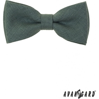 Avantgard Premium lněný s kapesníčkem 609-103 zelená / Eukalypt – Zboží Dáma