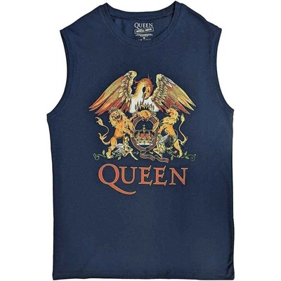 Queen Classic Crest Navy Blue XL Риза (QUTANK03MN04)