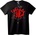 NOONEBRAND Тениска 11 Кралско Око - 5XL, Black