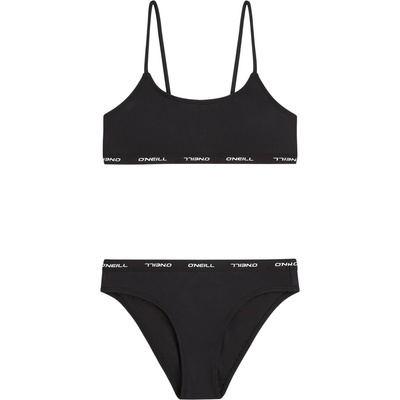 O'Neill SPORT BIKINI SET Černá Bílá – Zboží Mobilmania