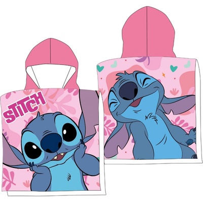 Faro Pončo Lilo a Stitch s kapucí 55x110 cm