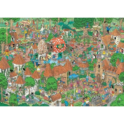 Jumbo - Puzzle Jan Van Haasteren - Fairytale Forest - 1 000 piese