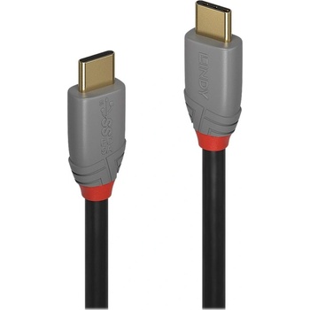 Lindy LINDY USB 3.1 кабел USB-C/C 5A PD Anthra Line M/M 0.5m (36900)