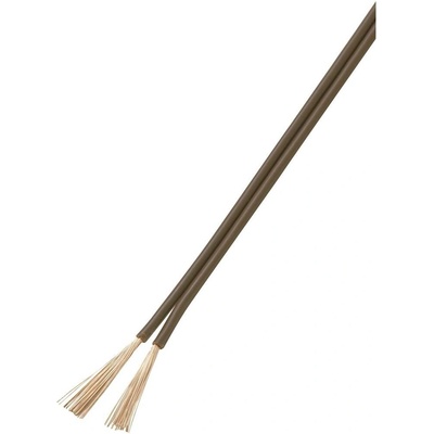 Tru Components 1566633 lanko 2 x 0.75 mm² hnedá 50 m