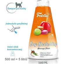 Foolee Beauty Deshedding s cypřišovým olejem Šampon pro kočky 500 ml