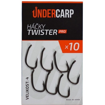 UnderCarp Twister PRO vel.4 10 ks