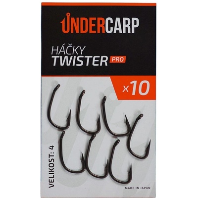 UnderCarp Twister PRO vel.4 10 ks