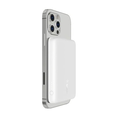 Belkin Magnetic Wireless 2500mAh PowerBank White BPD002BTWH (BPD002BTWH)