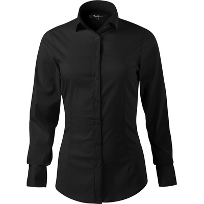 MALFINI Malfini premium dynamic 263 / Дамска риза, дълъг ръкав - черна l (2630115)