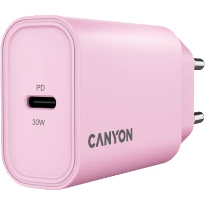 CANYON charger OnCharge 30CL Max Power 30W 1xPD EU Pink