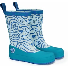 Affenzahn Rainboot Vegan Plashy Shark modrá