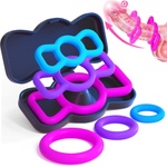 SuperLove Premium Liquid Silicone Cock Ring Set