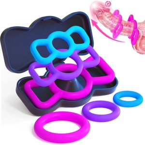 SuperLove Premium Liquid Silicone Cock Ring Set