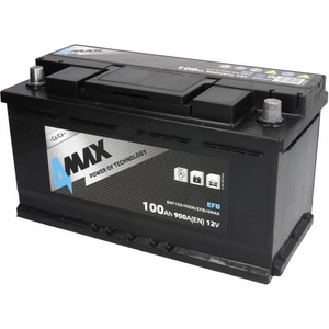 4MAX 100Ah 900A right+