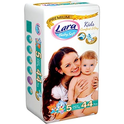 Lara Бебешки пелени Lara Premium - Junior, 11-25 kg, 44 броя (54305)