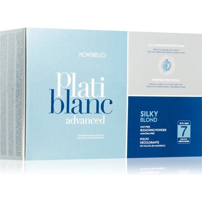 Montibello Plati blanc изсветляваща пудра с лавандула Silky Blond 2x500 гр