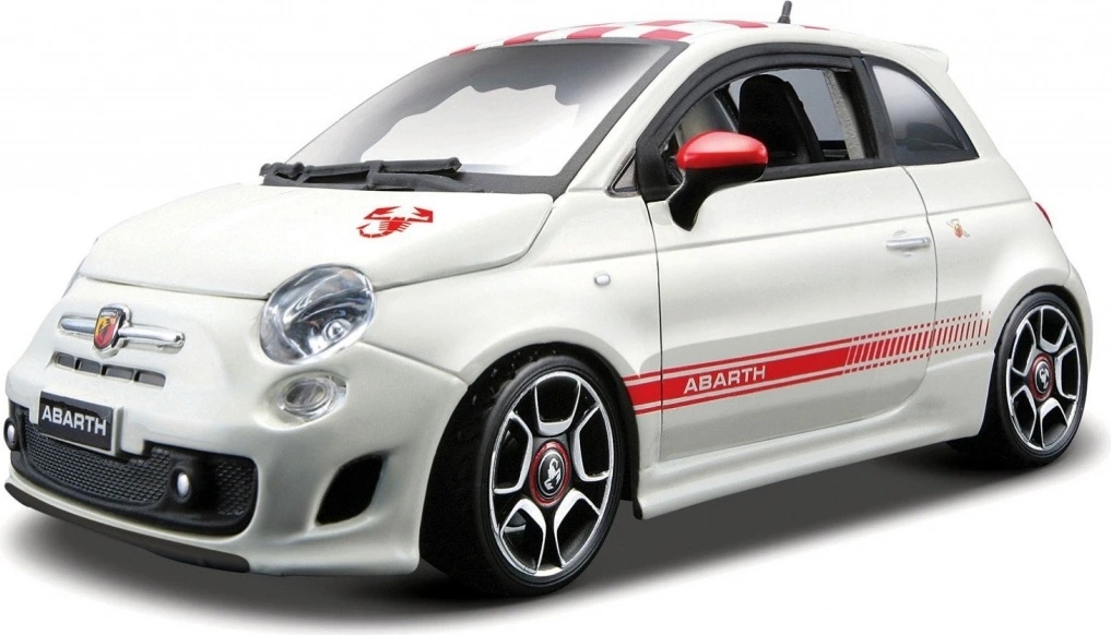 Bburago Kit Abarth 500 biela 1:24 - Heureka.sk