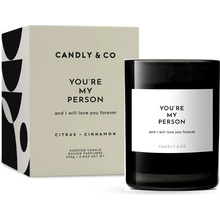 Candly&Co Candle No.3 You Are My Person And I Will Love You Forever. 250 g