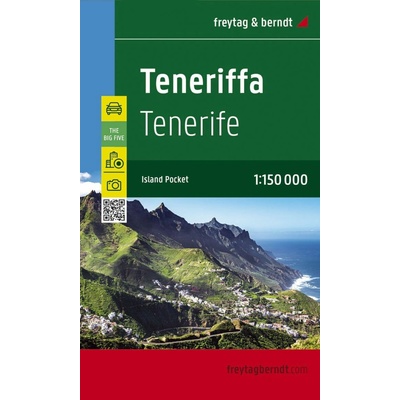 Teneriffa, Straßenkarte 1:150.000, freytag & berndt
