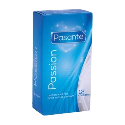 Pasante Passion Condoms - 12 pieces