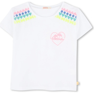 Billieblush tričko s krátkým rukávem Heart bílé