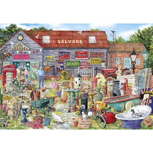 Gibsons - Puzzle Pots and Penny Farthings 2000 - 2 000 piese