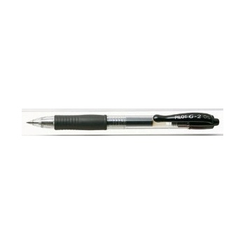 Pilot Gelpen с/клик G-2 0, 5 черен (BL-G2-5-B)