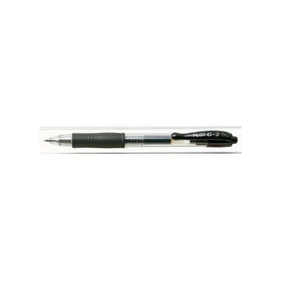 Pilot Gelpen с/клик G-2 0, 5 черен (BL-G2-5-B)