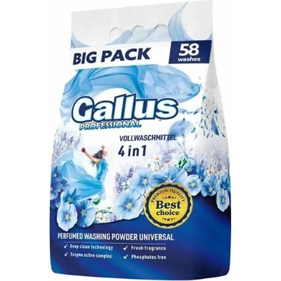 Gallus Univerzal professional prací prášok 3,2 kg 58 PD