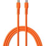 Colorum Кабел Colorum - 14988, USB-C/USB-C, 1.8 m, оранжев (14988)