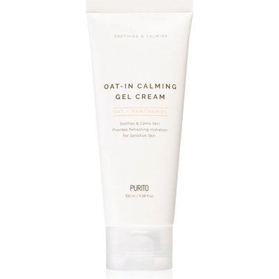PURITO Oat-In Calming Gel Cream лек хидратиращ крем-гел с успокояващ ефект 100ml