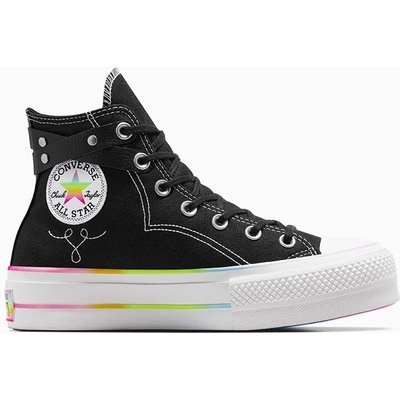 Converse Високи кецове Converse Chuck Taylor All Star Lift Hi Pride в черно A10218C (A10218C)