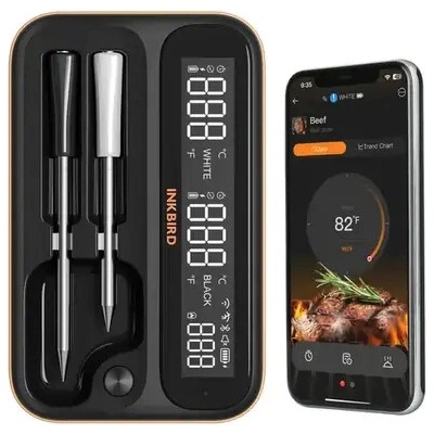 Inkbird BBQ WiFi Bluetooth/100m INT-12-BW 34651